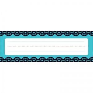 Scholastic Teaching Resources SC-823643 Aqua Oasis Name Plates