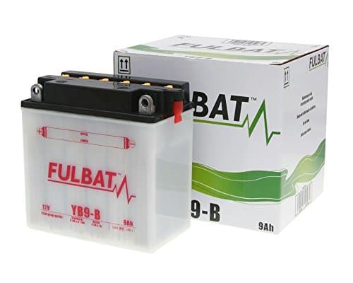 Battery Fulbat YB9 B Dry with Acid Pack [Includes 7.5 EUR battery deposit]