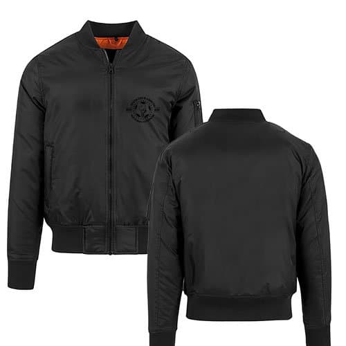 Vintage Bomber Jacket Stand Your Ground, black