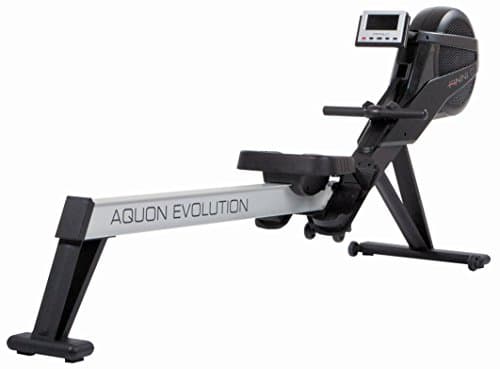 Finnlo Aquon Evolution Programmable Rower - Black/Silver