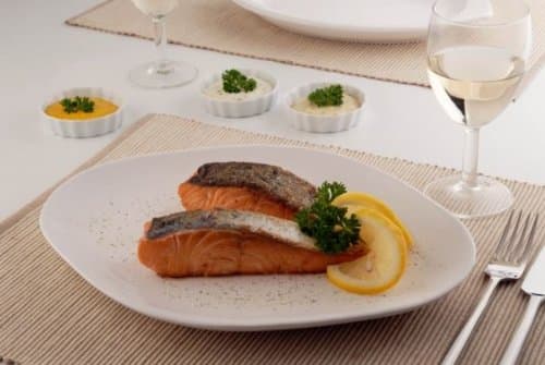 Ceramic Serving Dish Plate For Fish Meat Chicken Presentation