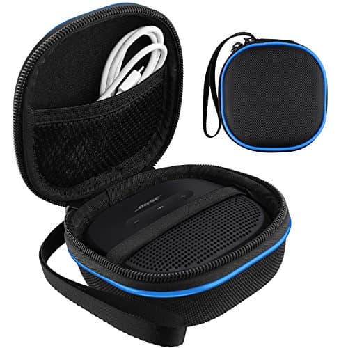Hard Travel Case for Bose Micro SoundLink Bluetooth Speaker - Black by Xusheng