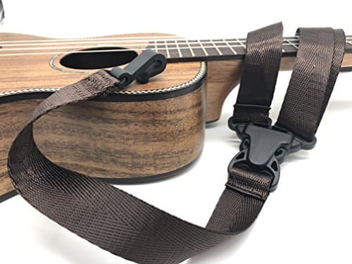 Daosen Adjustable Ukulele Strap with Hook for 21/23/26" Ukuleles