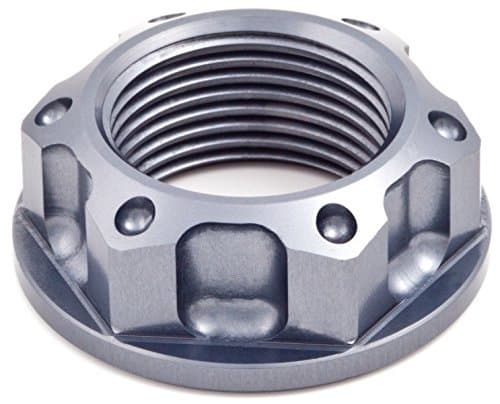 EVOTECH Nut Thunderbolt TB 018 M25 X 1 Wheel 5 Stud Front or Rear Titanium