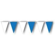 Blue and White Plastic Backstroke Flags