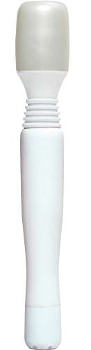 New Mini 9-Function Multi-Speed Silicone Travel Body Massage Wand Massager + Includes a Free Hemp Seed Natural Body Care Massage Oil - 2 Ounce