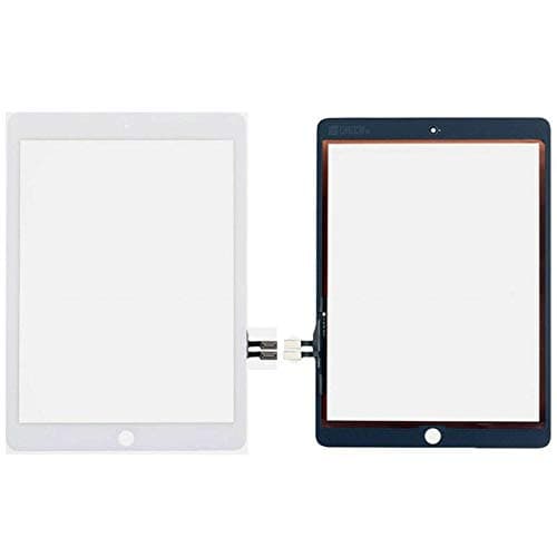 ePartSolution_Touch Screen Digitizer Glass Lens for iPad 6th Gen 2018 Ver. A1893 A1954 Replacement Part USA (White)
