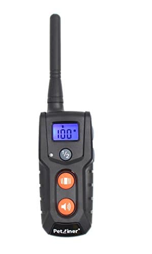 Petrainer Replacement Remote Transmitter for 330 Yards Remote Training E-collar PET916N Rechargeable and Waterproof Dog Training Collar with Safe Beep, Vibration