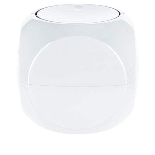 SpirellaBathroom bin, White, 14 x 14 cm