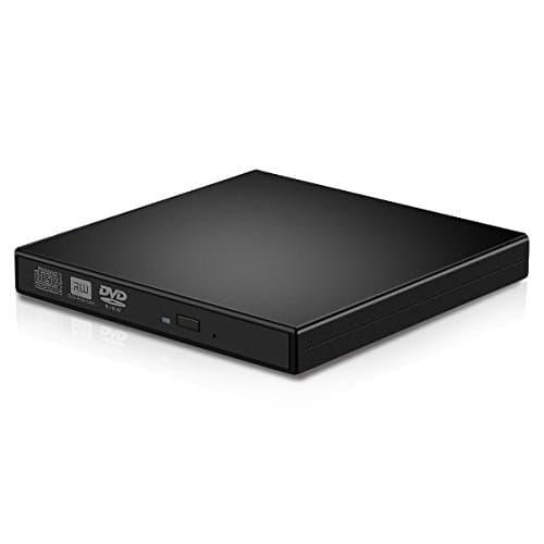 TOPCHU USB 3.0 External CD Drive, Portable CD-RW DVD Burner Writer Player Superdrive for Laptop Notebook Desktop Computer PC Macbook OSX Windows 98/SE/ME/2000/XP/Vista/Win 7/8/10