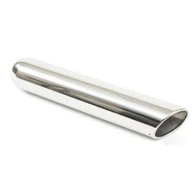 Exhaust Tip Chrome Plated 4 X 18 AR 2.5 Inlet Wesdon Exhaust Tip