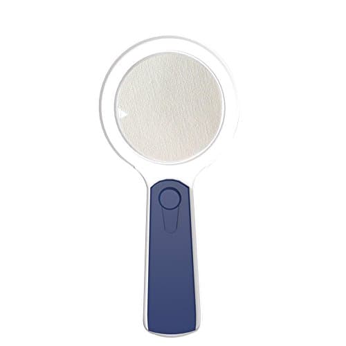 Sage Select 3X Magnify Glass with LED Light Low Vision Reading Aid for Ingredient Labels, Medication, Maps, Newspapers, LED Light for Medicine Cabinet at Night - Fits in a Pocket, Batteries Included