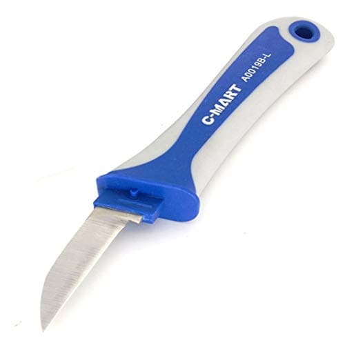 Scissors C-MART Upscale Stainless Steel Grafting Pruning Shears Tool Grafting Knives Plastic H le Sets Left