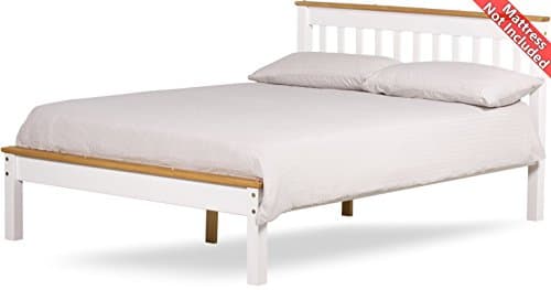 Amani Grasmere King Size White Bed Frame - No Drawers