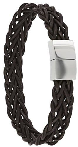 Molases Stephens Multi-Strand Open Weave Leather Bracelet by Duncan Walton