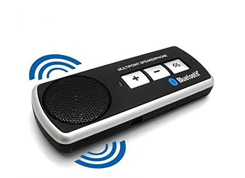 Bluetooth Hands-free Car Kit Wireless Portable Multipoint Sun Visor In-car Remote