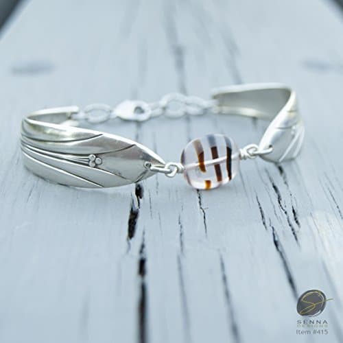 Sterling Silver Silverware Spoon Bracelet
