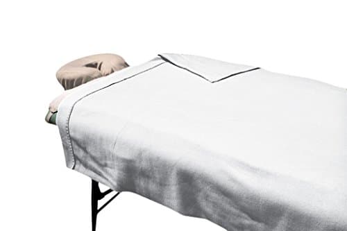 Angel Feathers W67929W Table Blanket, White