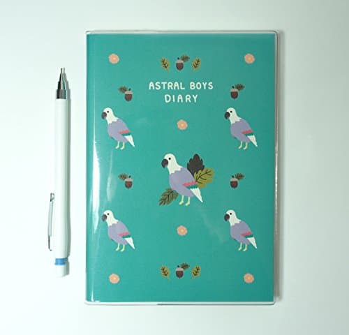 Astral Boy Undated Weekly Diary with Pencil, Dateless Planner Date Is Not Printed (mint(004))