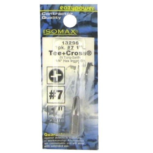 Eazypower Corp 7 Tee+Cross Bit 13296 Power Screwdriving Bits-Specialty by Eazypower
