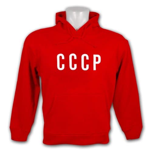 Soviet Union Patriotic Pullover Hoody (Red) (XXL)
