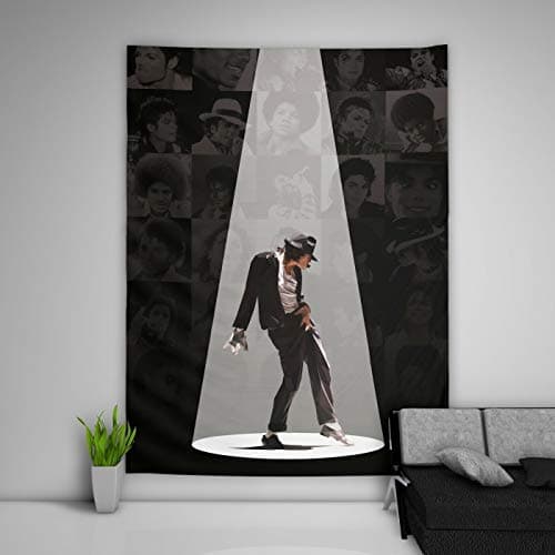 Michael Jackson Tapestry Art Wall Hanging Sofa Table Bed Cover Mural Beach Blanket Home Dorm Room Decor Gift