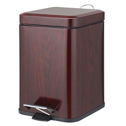 Step trash can,Waste bins with lids trash can in home &amp; Kitchen bathrooms office-A