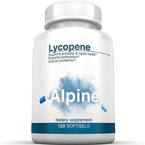 Alpine Lycopene 10mg Supplements Softgels 120 Caps