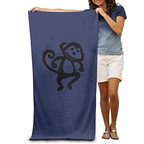 Monkey Comfortable Long Soft Durable Bath Towel,Beach Towel