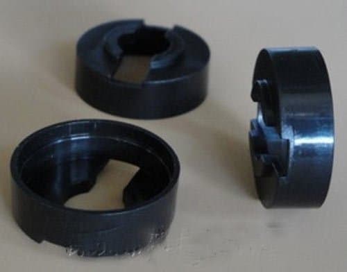 5pcs x 20MM convex lens black bracket