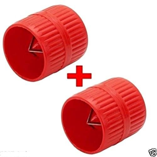 2 X Reamer & Deburring Tool for copper brass aluminum tubing wall conduit etc.
