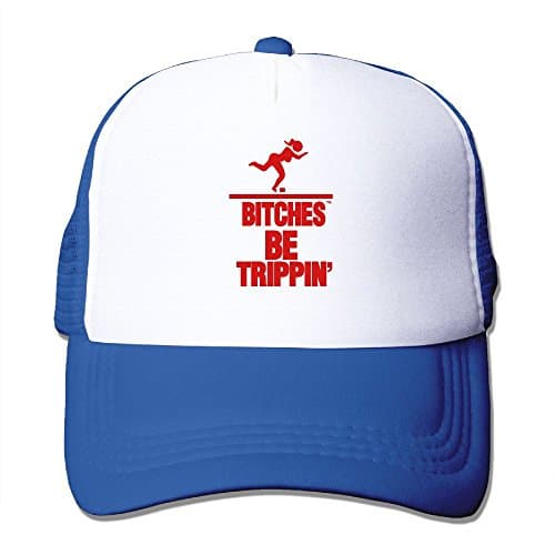 WUTAOO Bitches Be Tripping Big Foam Sunhat Mesh Back Adjustable Cap