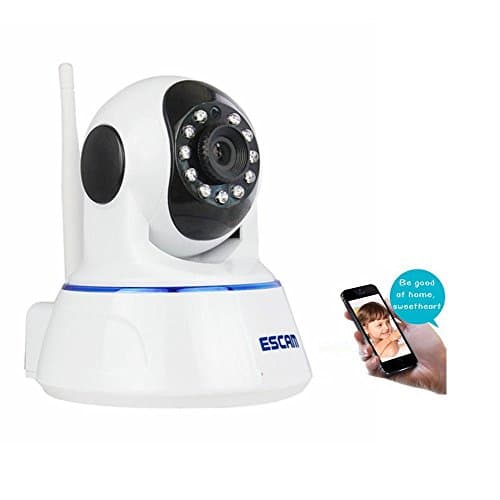 WiFi Camera Indoor Pan/Tilt Home Security Wireless IP Camera, HD 2 Way Audio,Voice Intercom IR Cut Remote Monitoring,Infrared Night Vision
