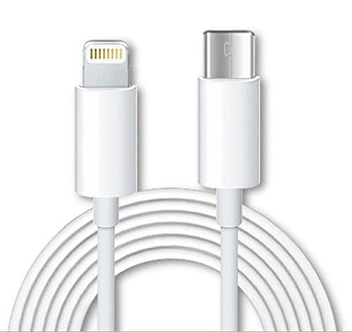 3.3FT Type C (USB-C) to lightning sync data charging cable, usb c to lightning cable for iPhone X/iPhone 8/iPhone 7 Plus/ iPad Pro/mini 4 to Apple new MacBook, Chromebook Pixel,HP Pavilion, White