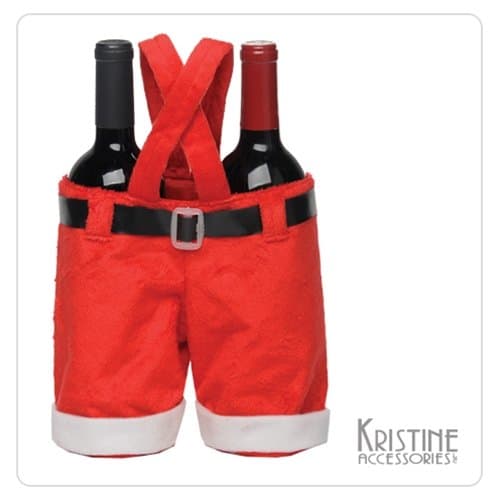 Plush Santa Pants Gift Bag (1)