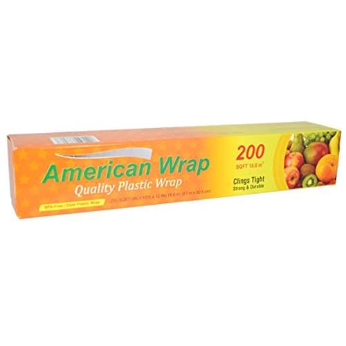 American Wrap Quality Plastic Wrap 200 sq ft