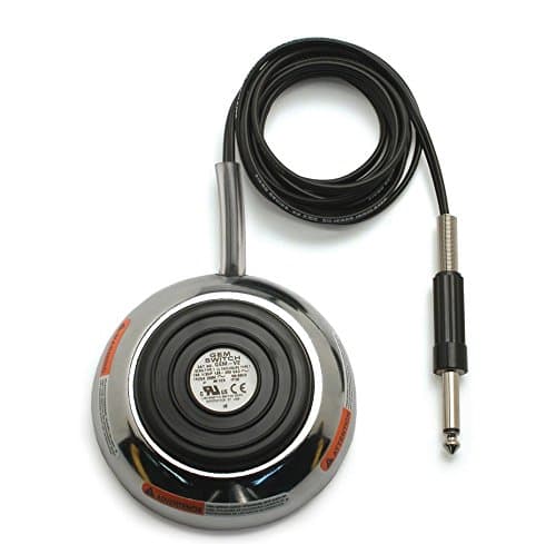 Eikon gems and treadlite Foot switch with 1/4' mono- 6 foot PICK YOURS (GEMS, BLACK)