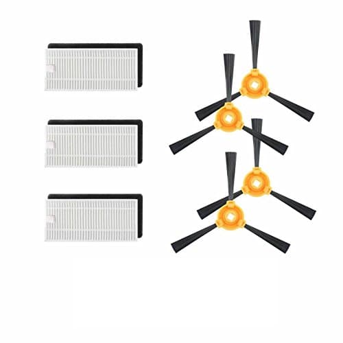 GIBTOOL 79 N79s Filter & Side Brush Accessory Kit for DEEBOT N79S & N79 Robotic Vacuum Cleaner - Filter, Brush
