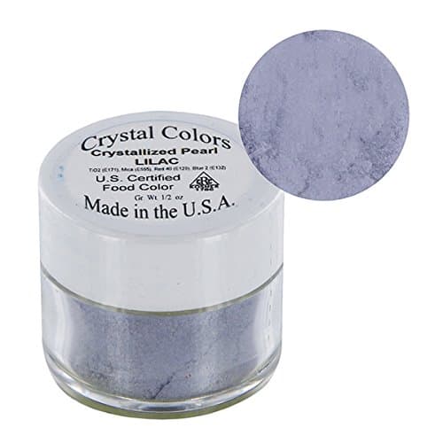 Lilac Crystallized Pearl Crystal Color Dust