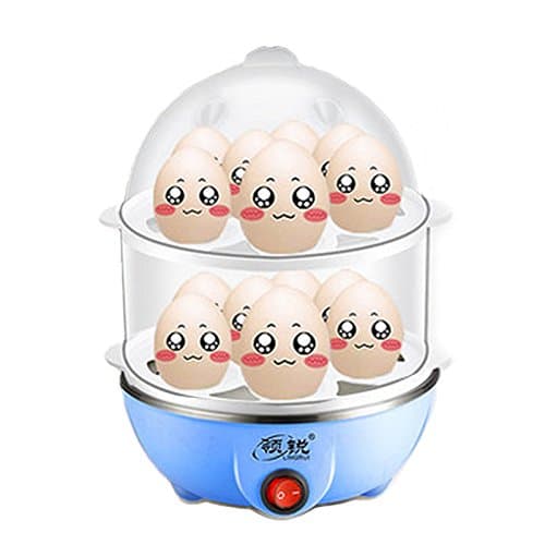 Vmore Multifunction Double Layer Electricegg Cooker Egg Boilers & Steamer