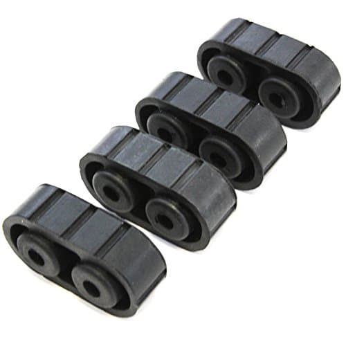 Red Hound Auto4pc Exhaust Insulators Reduce Vibration Compatible with GMC Jimmy Chevrolet Blazer & More - Hanger Check Listing for Full Application Details