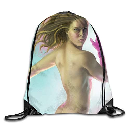 Rousey Spirit Drawstring Backpack Bag