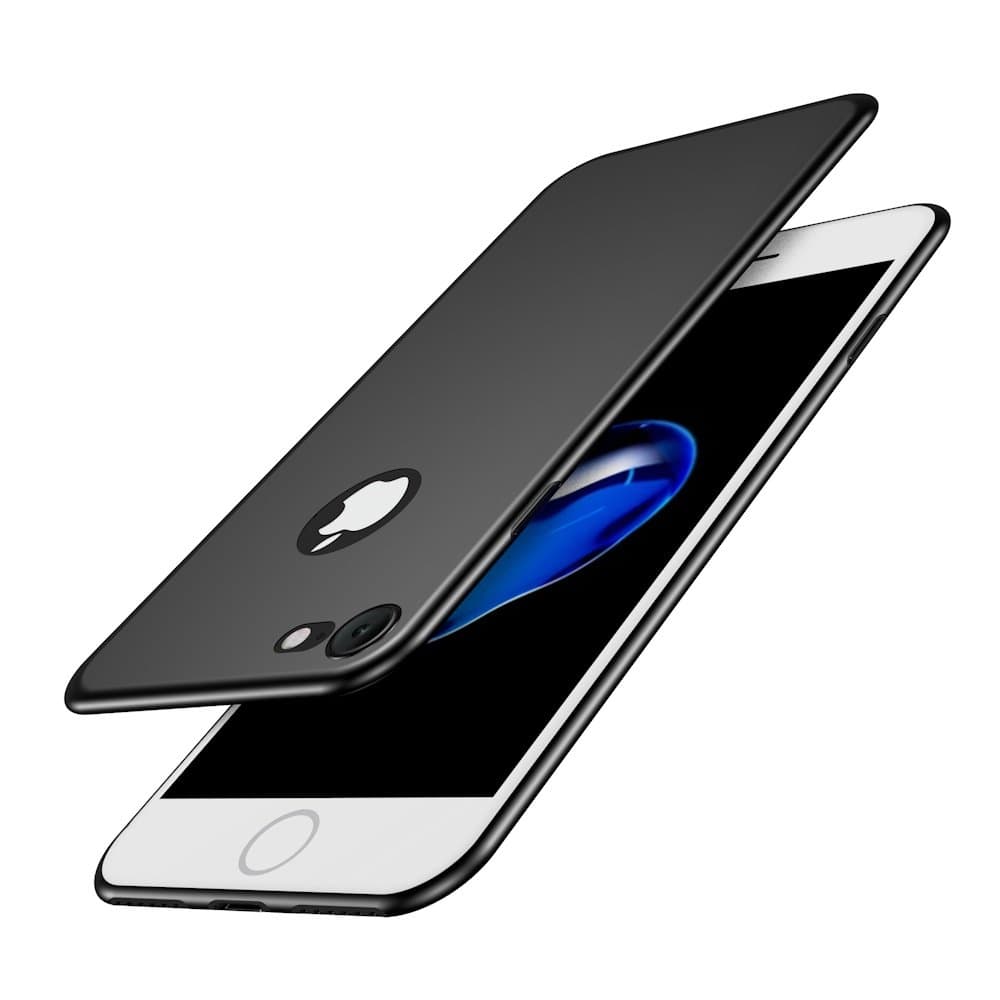 iPhone 7 Case, [0.5mm] Ultra Thin [ Perfect Slim Fit ] Thinnest [Light Weight] Soft Flexible Protect Case for Apple iPhone 7 4.7 inch YAKANALA [Black]