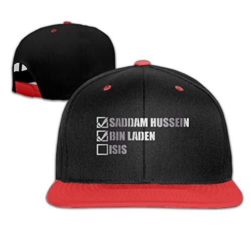 Saddam Hussein Bin Laden IS Platinum Style Baseball Snapback Cap