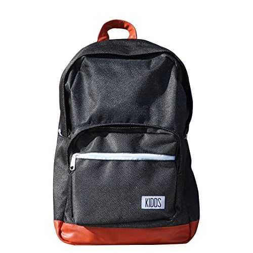 KIDDS Limited Edition Unisex Backpack, School Backpack, Travel Backpack, Work Backpack, 15 inch Laptop Backpack, Denim Look with 7 pockets