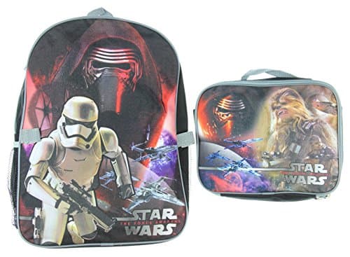 Star Wars The Force Awakens Backpack with Lunch Box