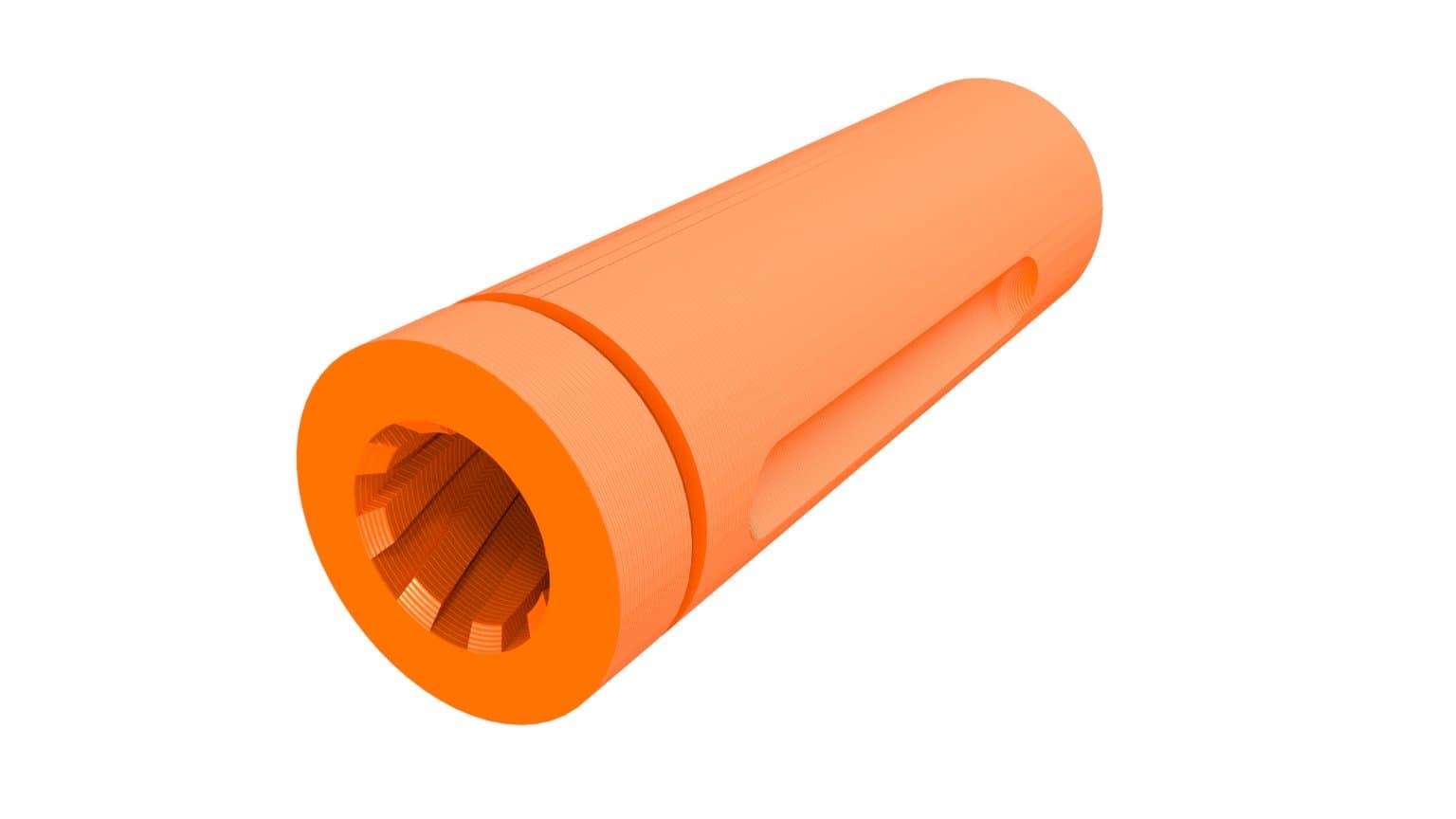 Silent Night Barrel Extension for Models with an Interchangeable Barrel (Orange)