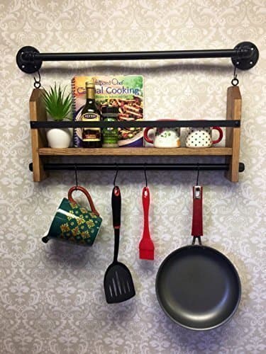 Wall Spice Rack Organizer- Wall Spice Rack Shelf- Wall Spice Rack Holder-Wall Spice Rack- Shabby Spice Rack-Spice Rack-Wood Spice Rack-Wooden Spice Rack-Kitchen Storage-Spice Storage