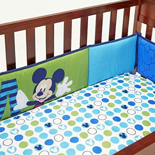 Disney Baby Secure-Me Crib Bumper