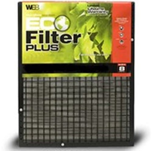 Plus Permanent Electrostatic Air Filter Size: 30" H x 14" W x 1" D